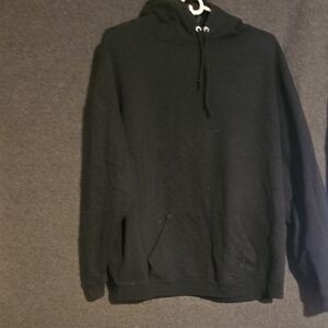 Jerzees Black Men's Hoodie